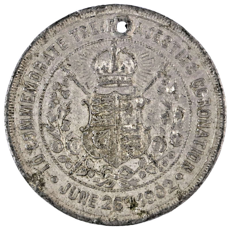 1902 United Kingdom Coronation of King Edward VII and Queen Alexandra, Environmental damage, holed