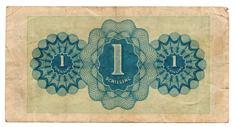 1944 Austria Allied Military Authority 1 Schilling Pick#103