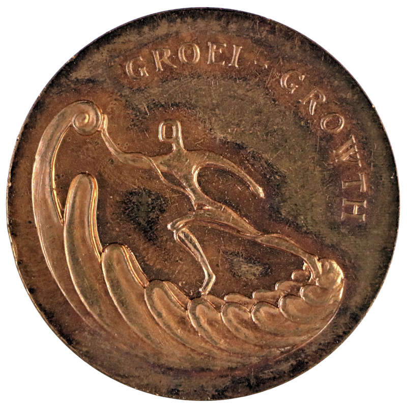 1971 South Africa Tenth Anniversary Bronze Medallion