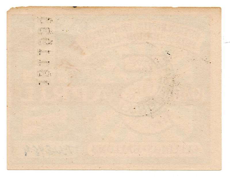 1946 South Africa Petrol Coupon 5 Gallons