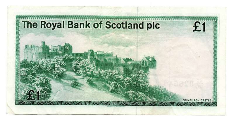 1986 Scotland 1 Pound Pick#341Aa