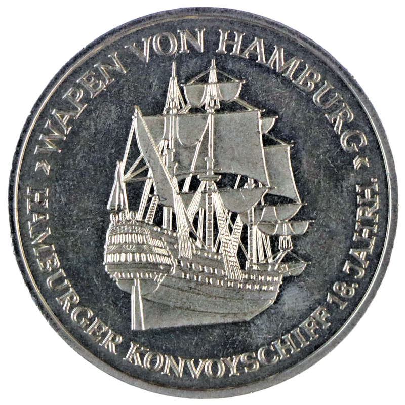 1980 Germany Commemorative issue 90 Years Helgoland Medal