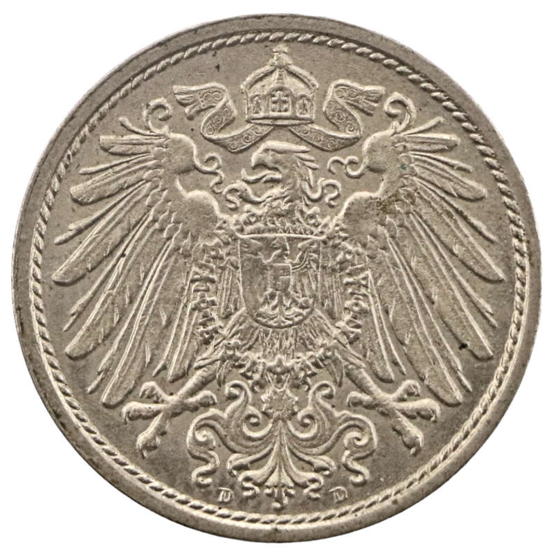 1900-D German (Munich) 10 Pfenning