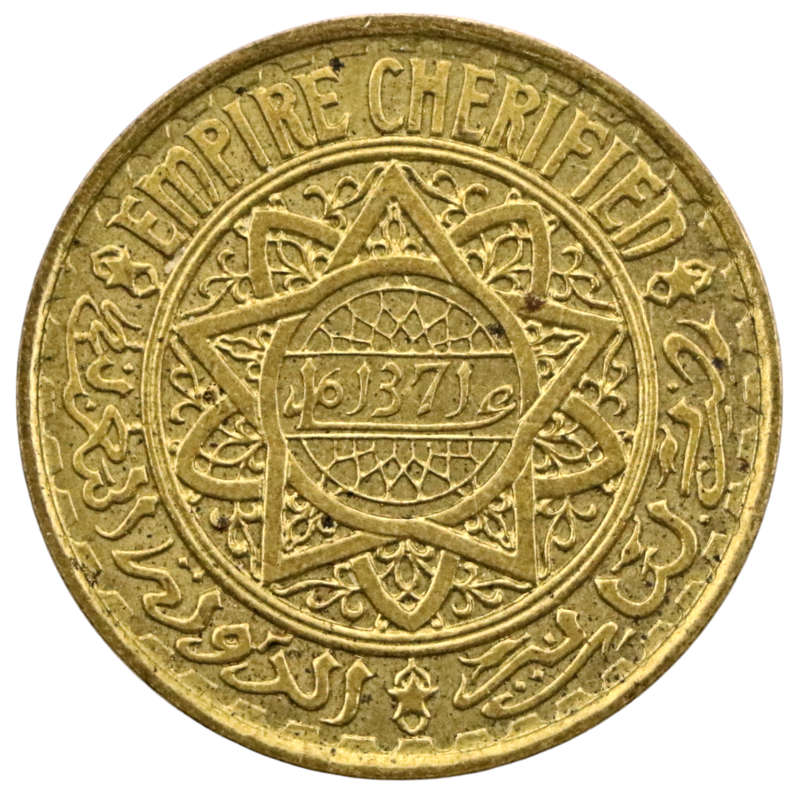 1952 Morocco 50 Francs