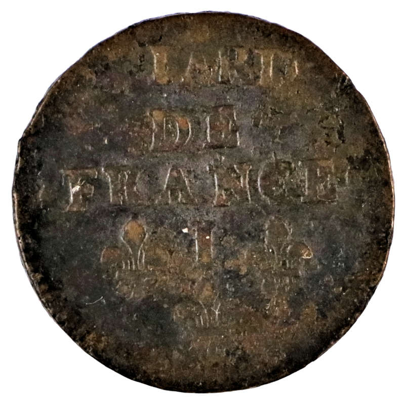 1657-I France (Limoges Mint) 1 Liard juvenile bust - Louis XIV