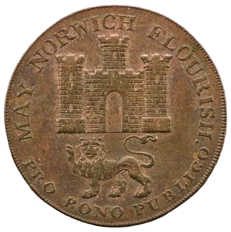 1792 Norfolk and Norwich Halfpenny