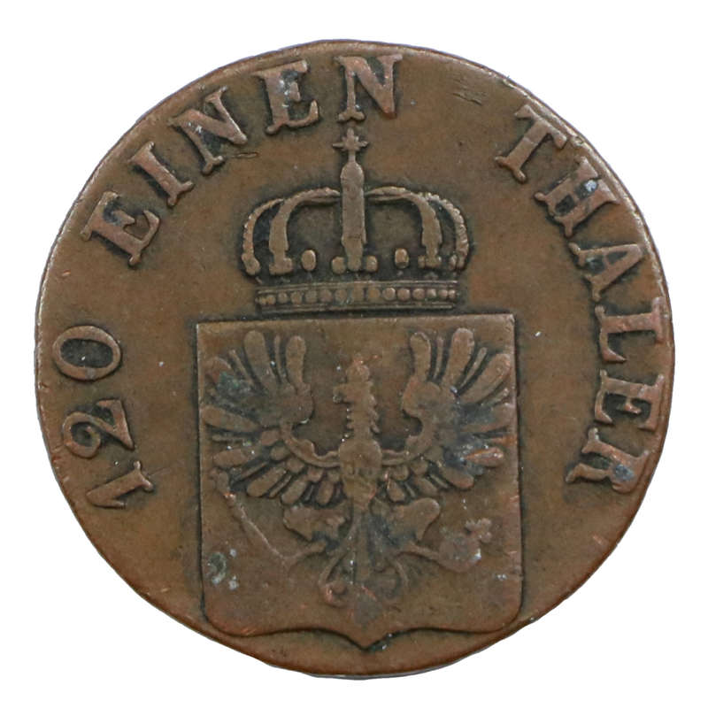 1844 Germany - Prussia 3 Pfennig