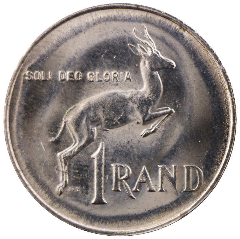 Error 1985 South Africa Nickel R1, Die Transfer i.e. Progressive Indirect Design Transfer (Also know