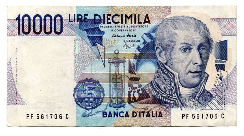 1984 Italy 10 000 Lire, Pick#112c