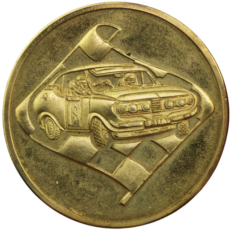 unissued Rally Medal, undated, 50 grams, 50mm