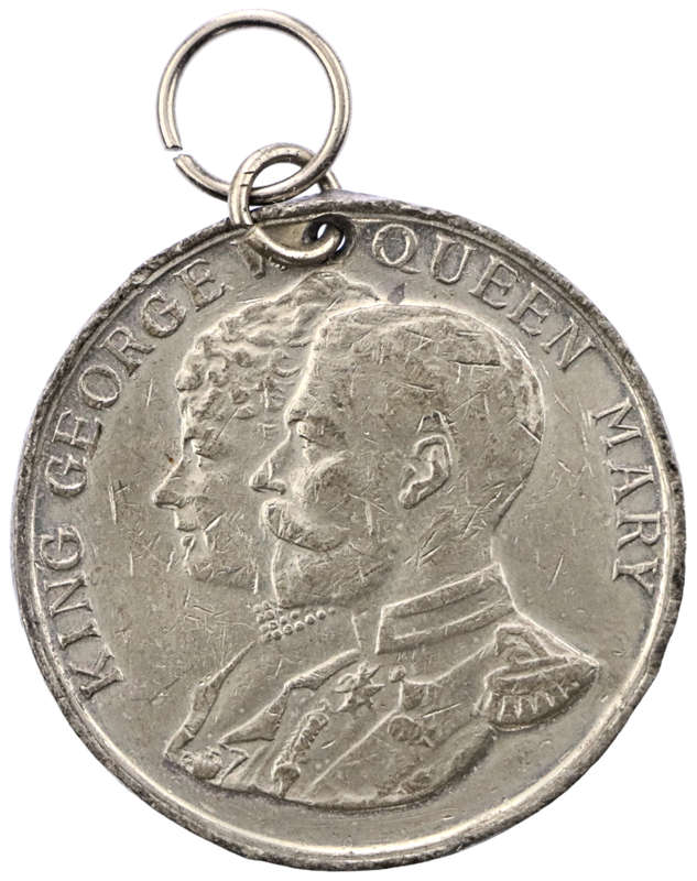 1935 Great Britain George V and Mary Silver Jubilee Medal without ribbon