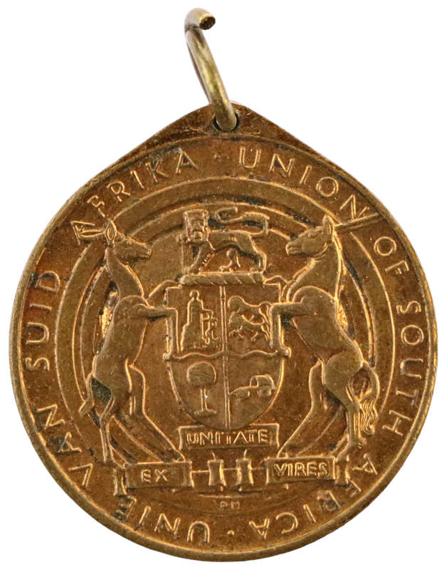 1935 South Africa Silver Jubilee of King George V and Queen Mary Bronze medallion
