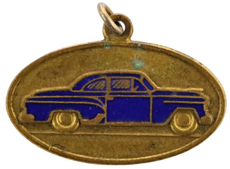 Vintage Enameled Cadillac charm