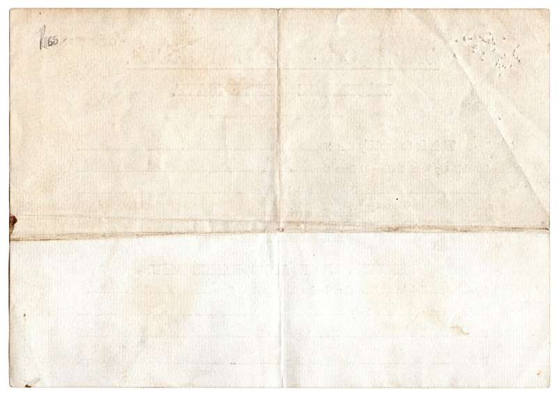 1901 Tarkastad Cape Colonial Forces Discharge Cetificate, #74 Private P/te Arthur Smurthwaite