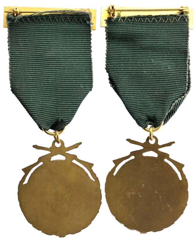 1976 & 78 S.A.N.R.A (South African national Rifles Association) Medals, 1 star as well as 2 star
