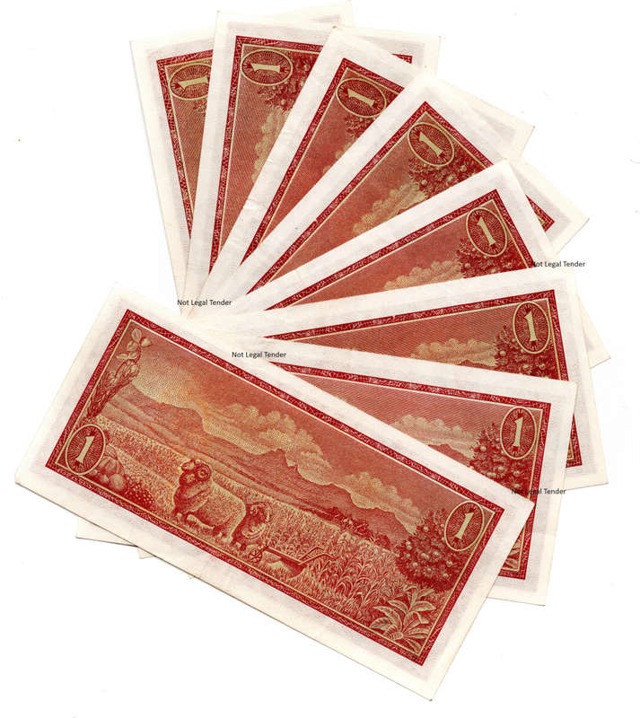 Lot of 8 x South Africa Type 11 & 12 TW De Jongh Third Issue R1`s (Between B348 and B610), Not conse