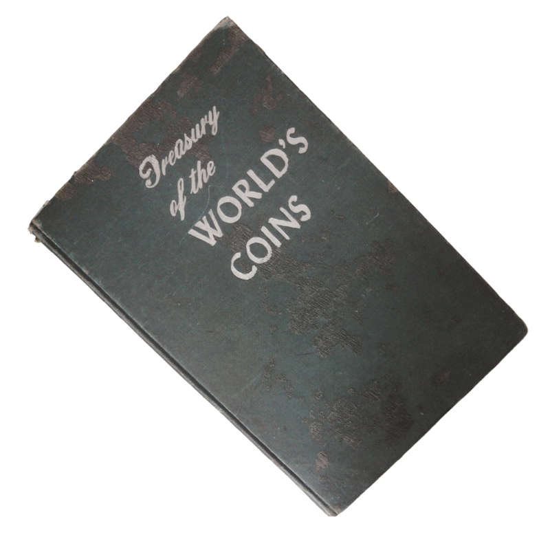 1955 Treasury Of The World`s Coins by Fred Reinfeld Hardcover w/o Dustjacket