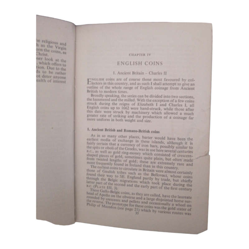1963 Collecting Coins by Frank Purvey Hardcover w/o Dustjacket