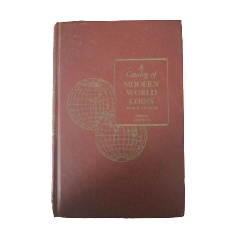 1970 A Catalog Of Modern World Coins by R. S. Yeoman Hardcover w/o Dustjacket