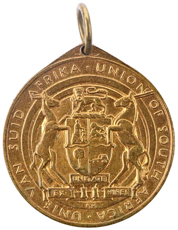 1935 South Africa Jubilee of King George V and Queen Mary Bronze medallion