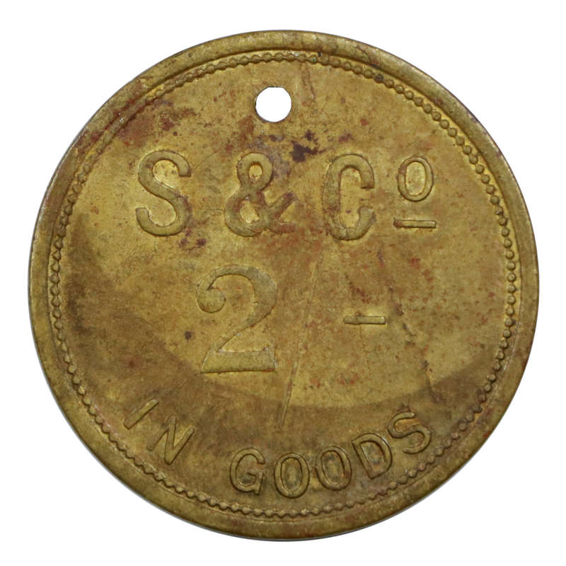 Strachan & Co 2/- (Set 4 #582n)