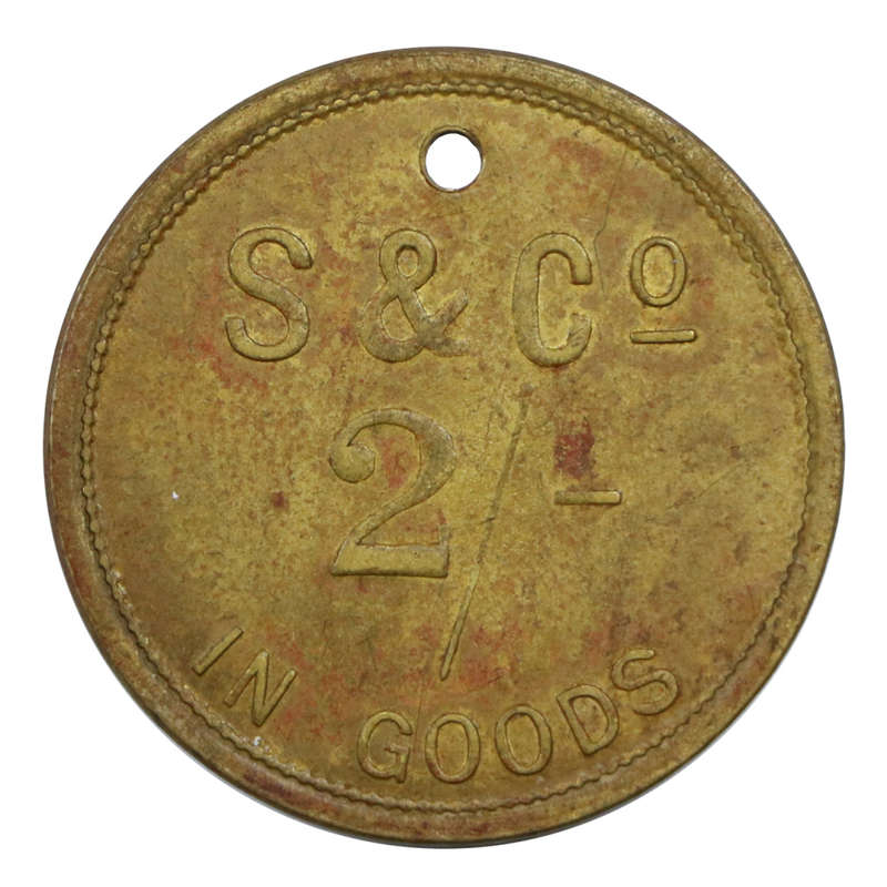 Strachan & Co 2/- (Set 4 #582n)