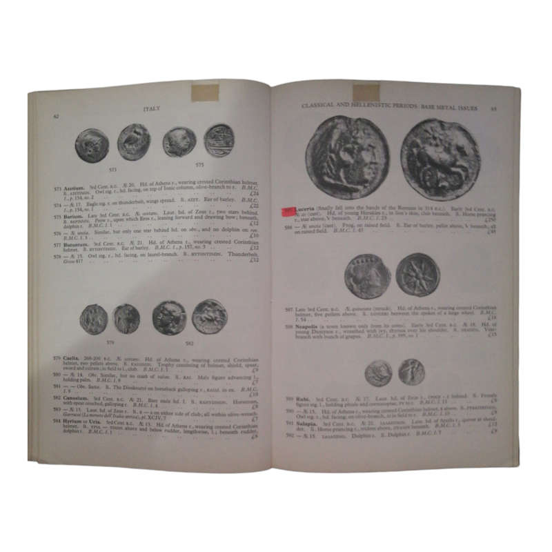1978 Greek Coins And Their Values- Volume 1 Europe by David R. Sear Hardcover w/ Dustjacket