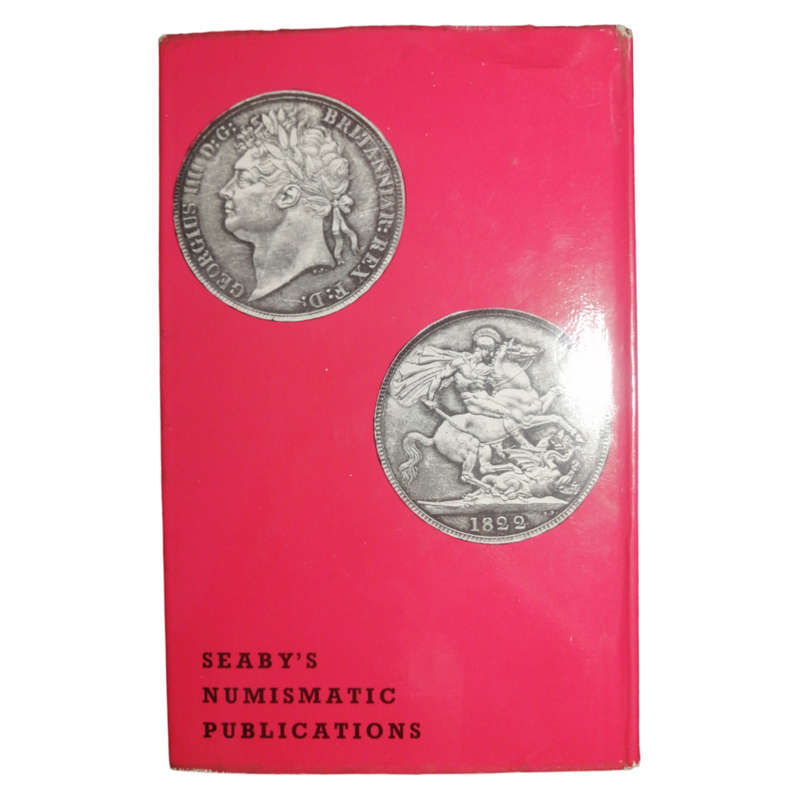 1974 The English Silver Coinage From 1649 by H. A. Seaby and P. A. Rayner Hardcover w/ Dustjacket