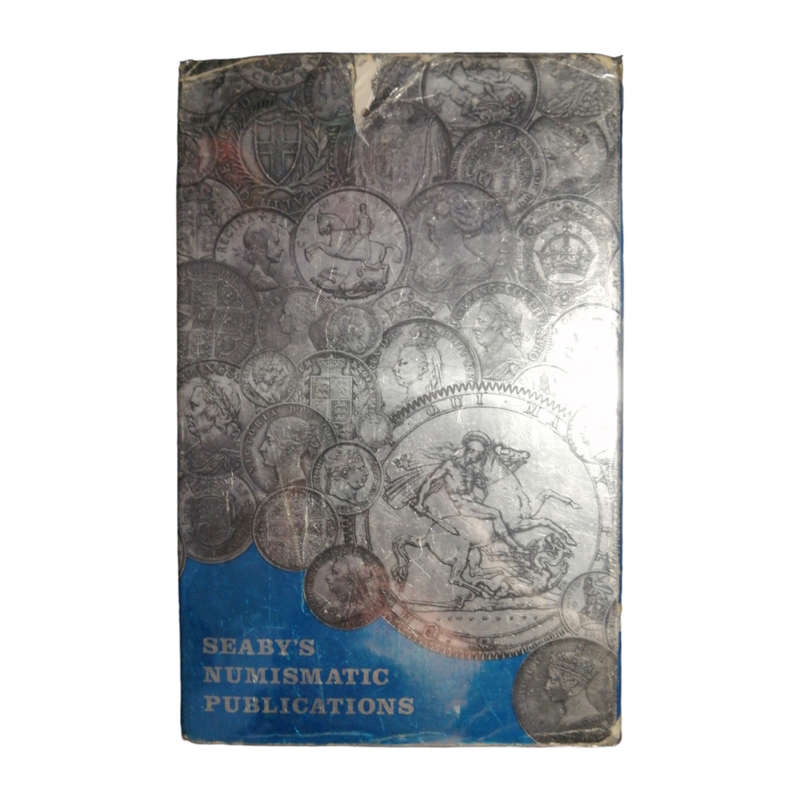 1968 The English Silver Coinage From 1649 by H. A. Seaby and R. A. Rayner Hardcover w/ Dustjacket