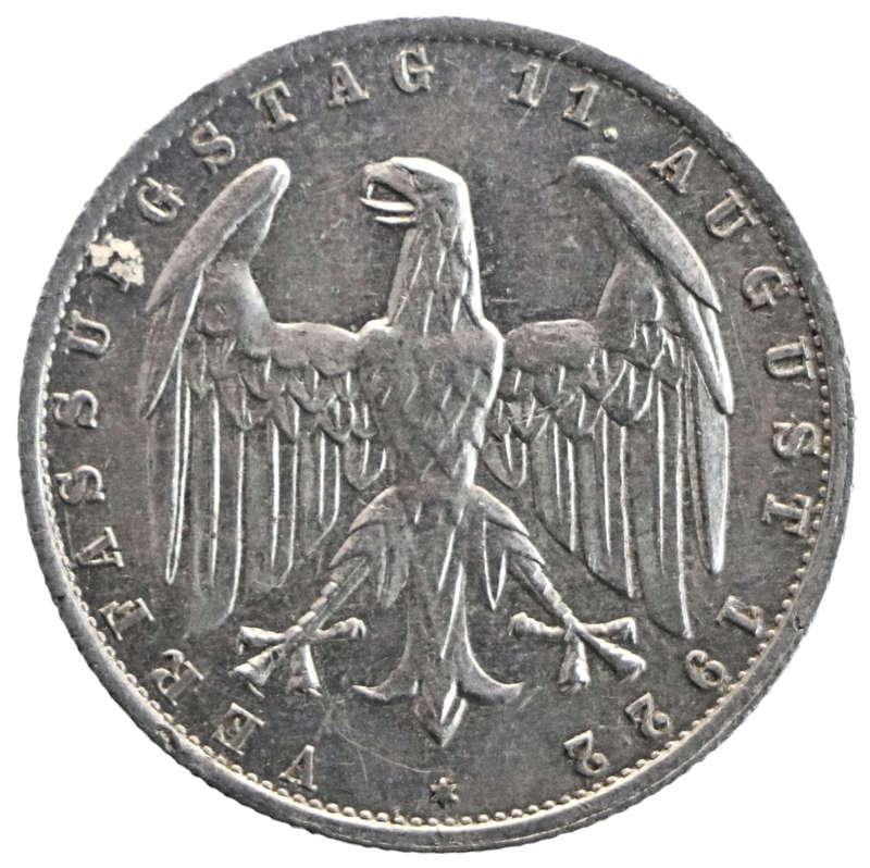 1922-A German Weimar Republic (Berlin) 3 Mark KM#28