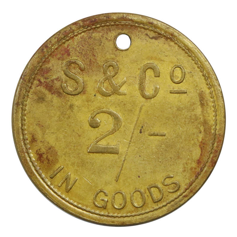 Strachan & Co 2/- (Set 4 #582n)