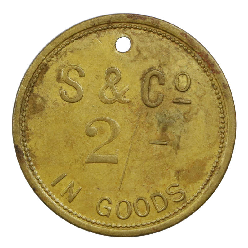 Strachan & Co 2/- (Set 4 #582n)