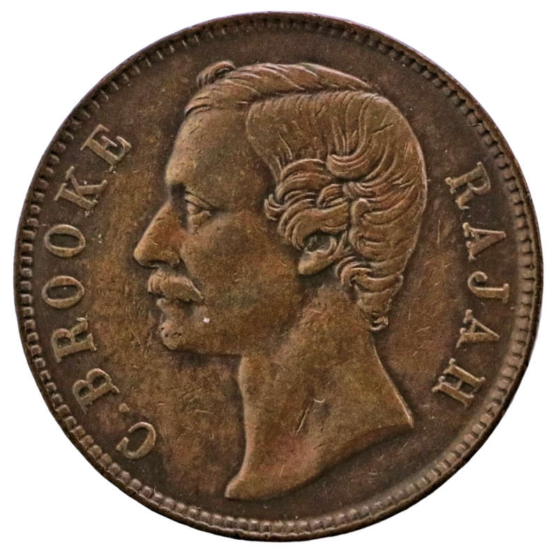 1887 Sarawak (British Malaysia) 1 Cent