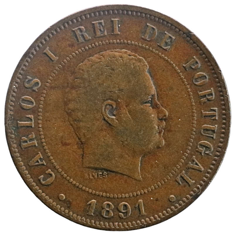 1891 Portugal 20 Reis