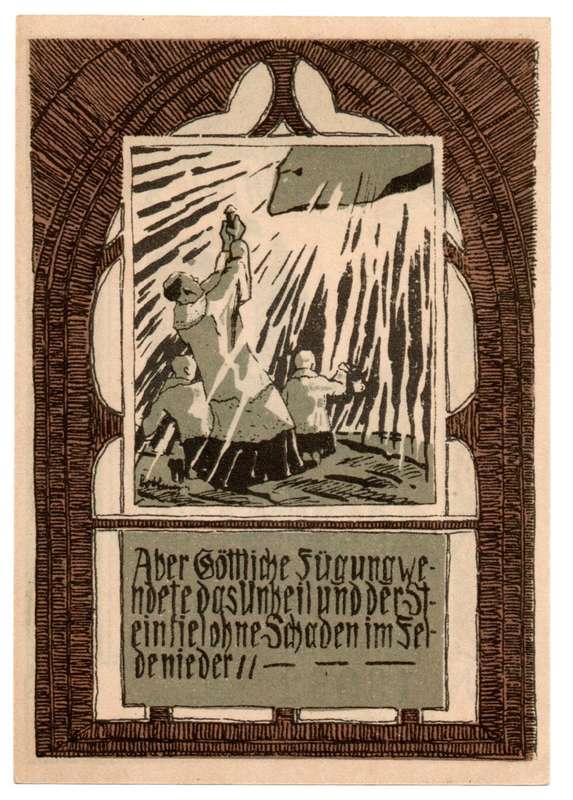 1922 German City of Recklinghausen (Prussian Province of Westphalia) 50 Pfennig Recklinghausen