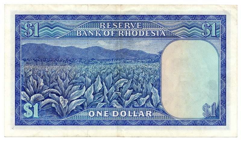 1976 Rhodesia 1 Dollar Pick#34a