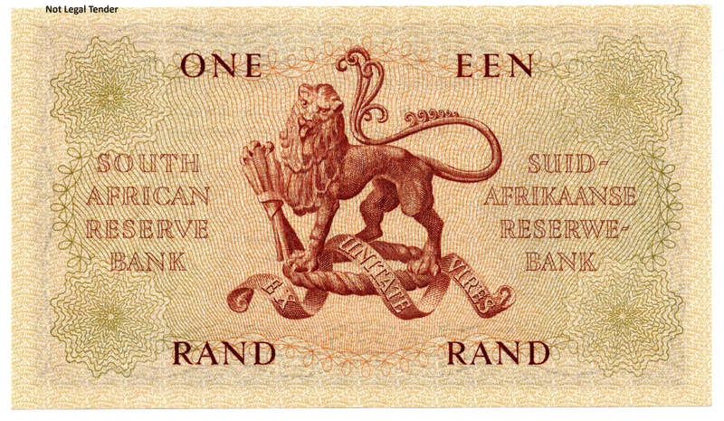 1961 South Africa Type 1 First Issue MH De Kock R1