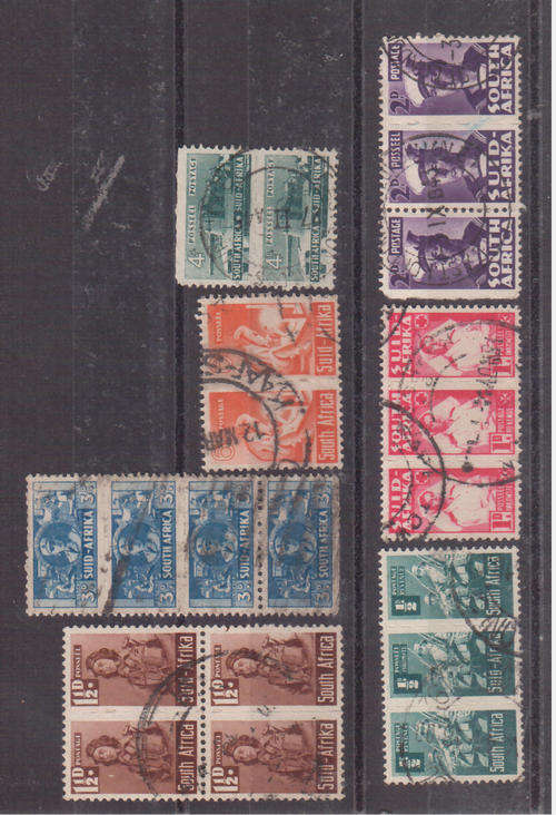 Union of SA - small war issue used 1942 as per scan