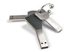 Sahara USB 2.0 Flash Drive Device - 8192MB, Metal Key