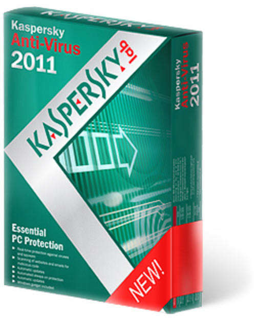 Kaspersky 2011 (3 users 1 Year)