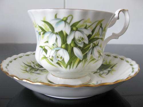 Royal Albert Flower of the Month Series- January Tea Duo