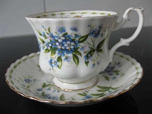 Royal Albert Flower of the Month Series- July Tea Duo