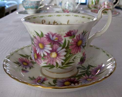 Royal Albert Flower of the Month September Tea Duo