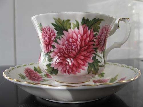 Royal Albert Flower of the Month November Tea Duo