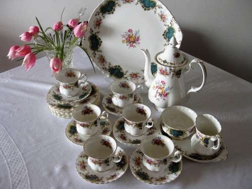 Royal Albert Berkeley Coffee Set-24 pieces