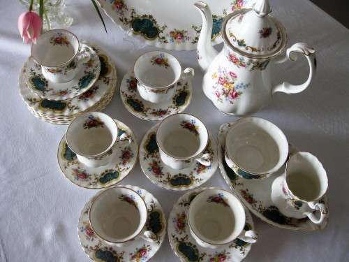 Royal Albert Berkeley Coffee Set-24 pieces