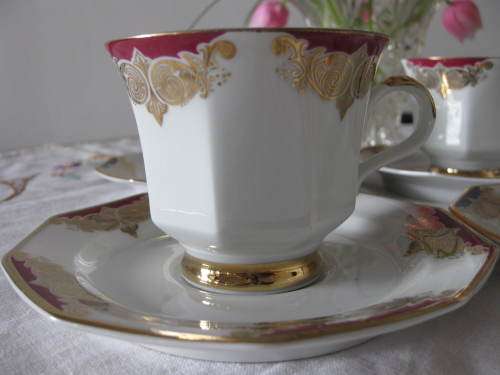 Bavaria- Set of 4 Winterling Marktleuthen Coffee Duos