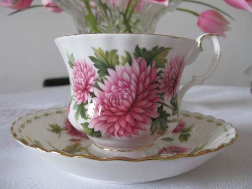 Royal Albert Flower of the month November Tea duo