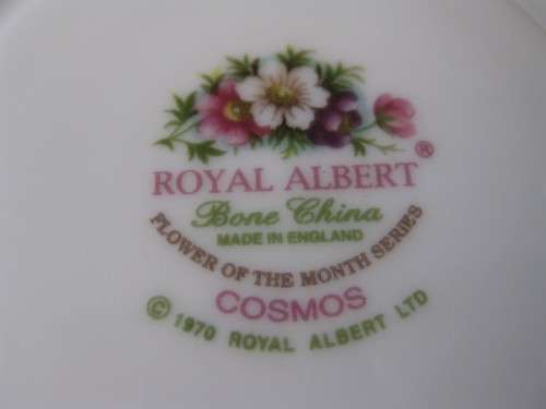 Royal Albert Flower of the Month October Tea duo