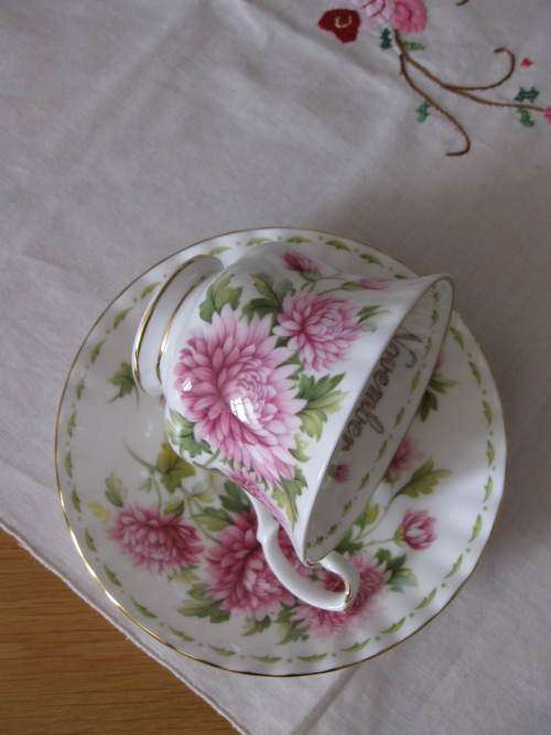 Royal Albert Flower of the Month November Tea duo
